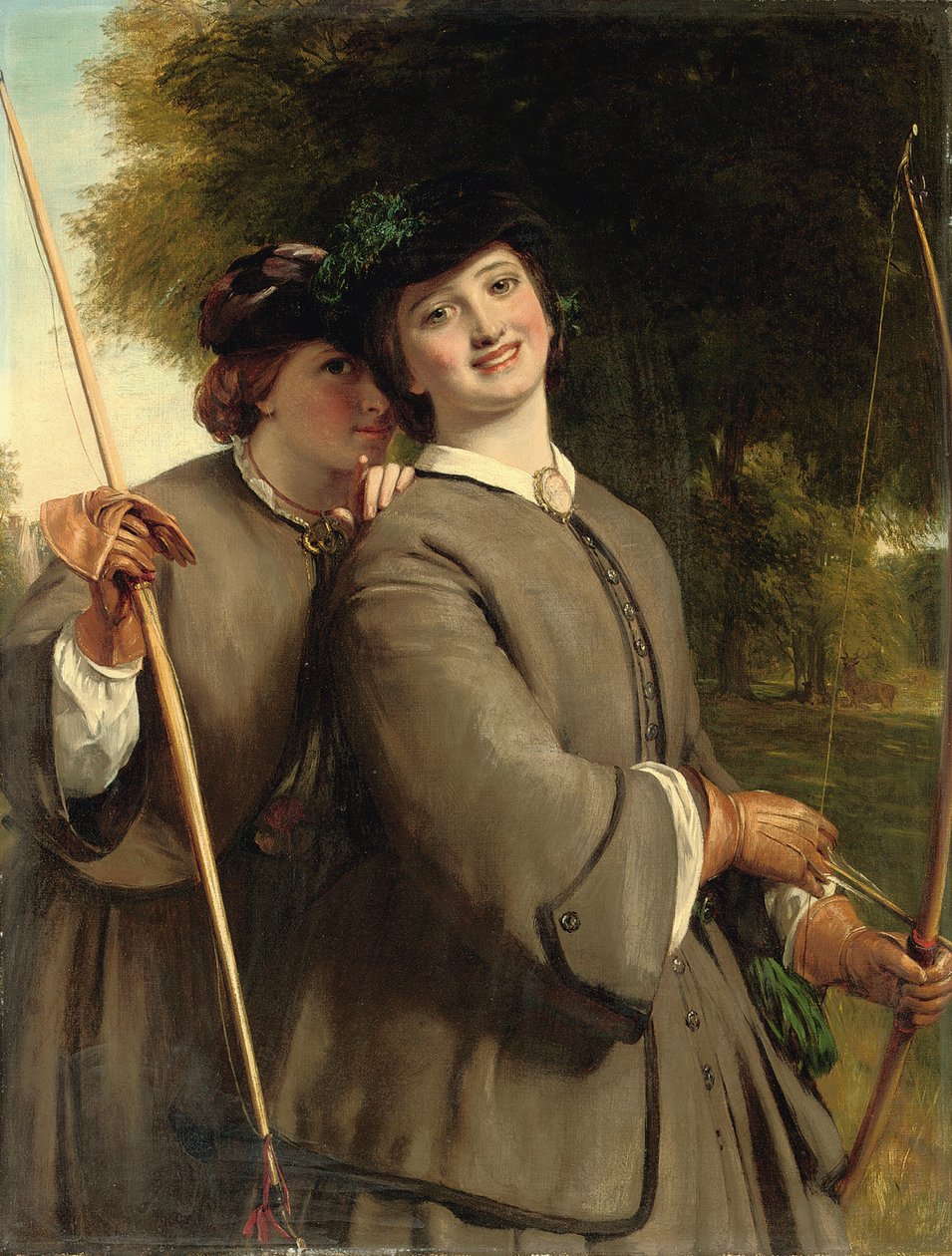 Los arqueros de William Powell Frith