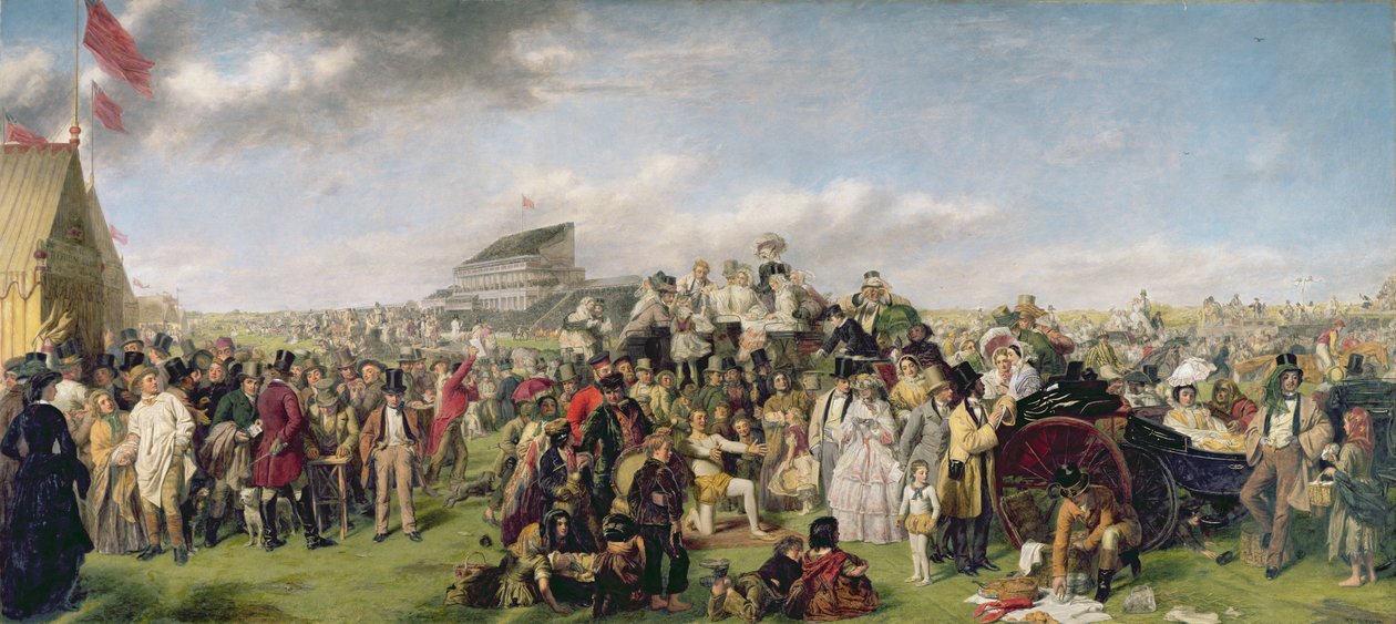 El día del Derby (1856) de William Powell Frith
