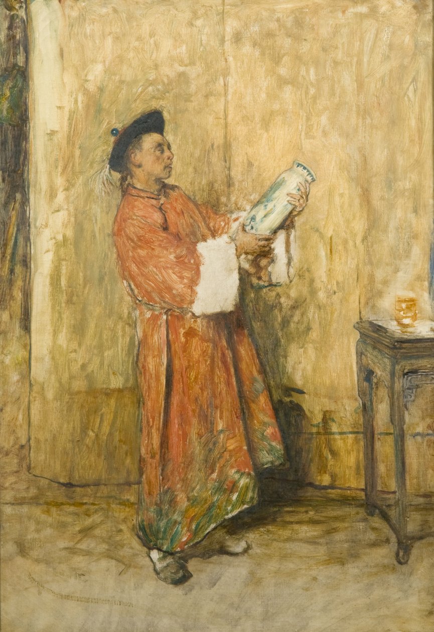 El Conocedor - Boceto de la Tarde de William Quiller Orchardson