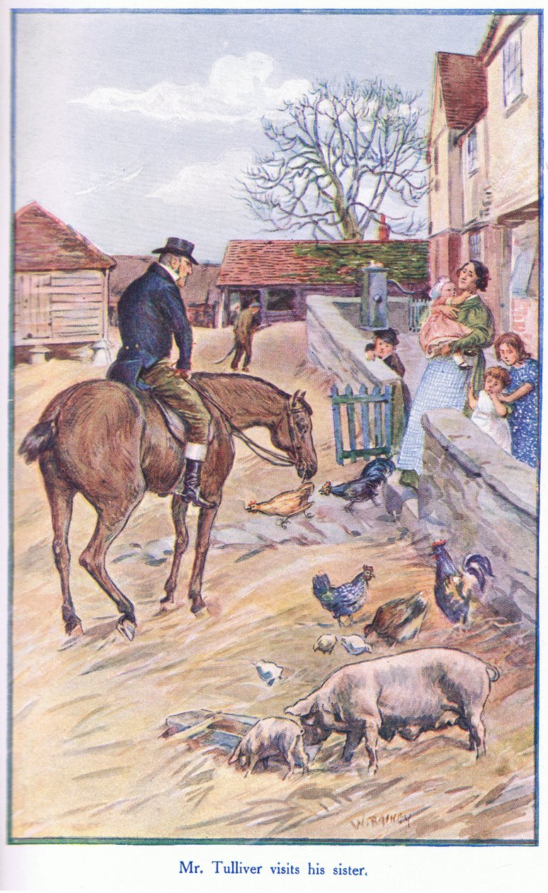 El señor Tulliver visita a su hermana, 1930s de William Rainey