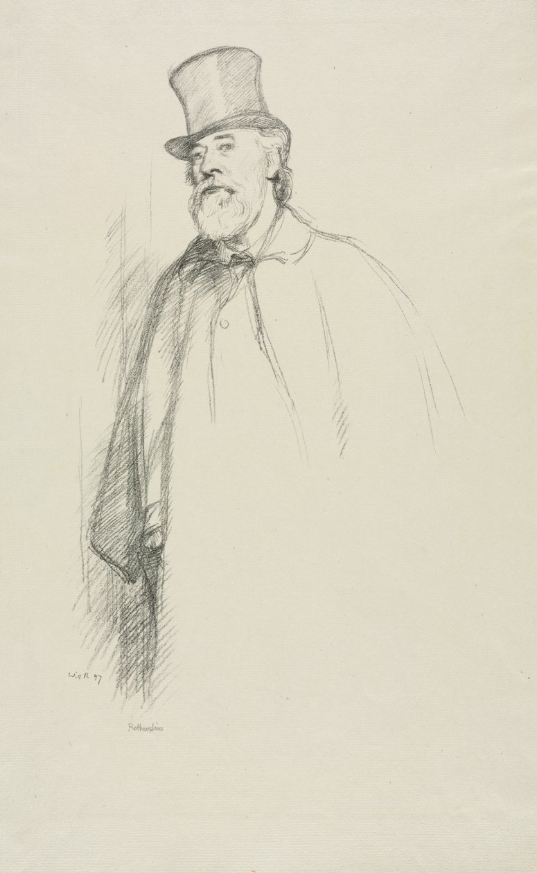 Alphonse Legros de William Rothenstein