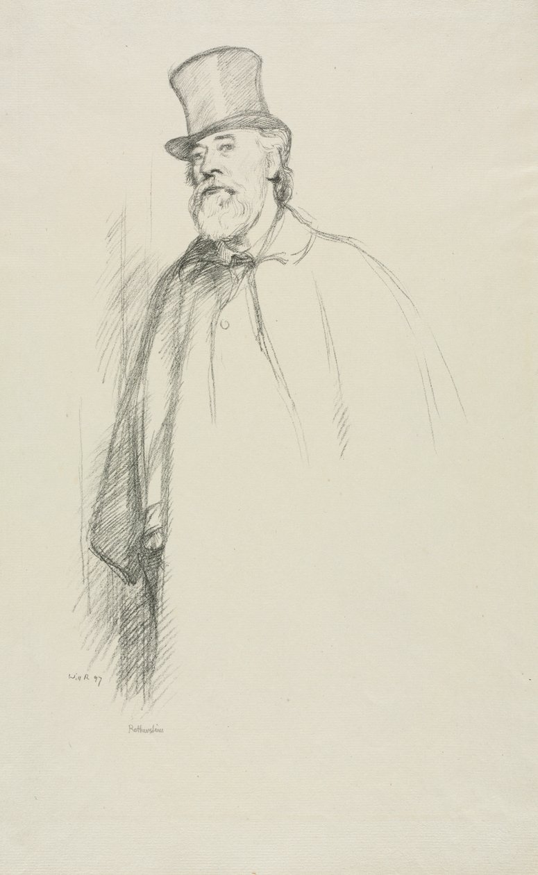 Alphonse Legros, 1897 de William Rothenstein