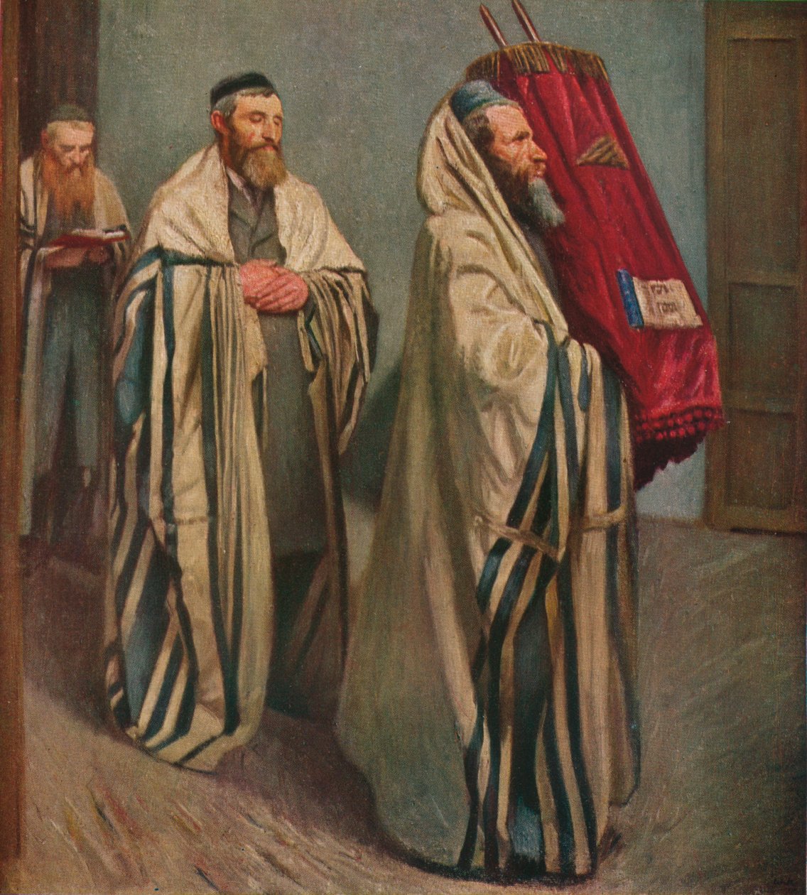 Llevando la Ley de William Rothenstein
