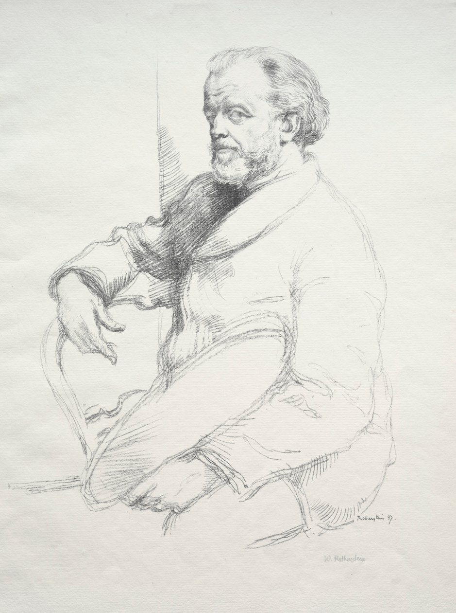 Henri Fantin-Latour, 1897 de William Rothenstein