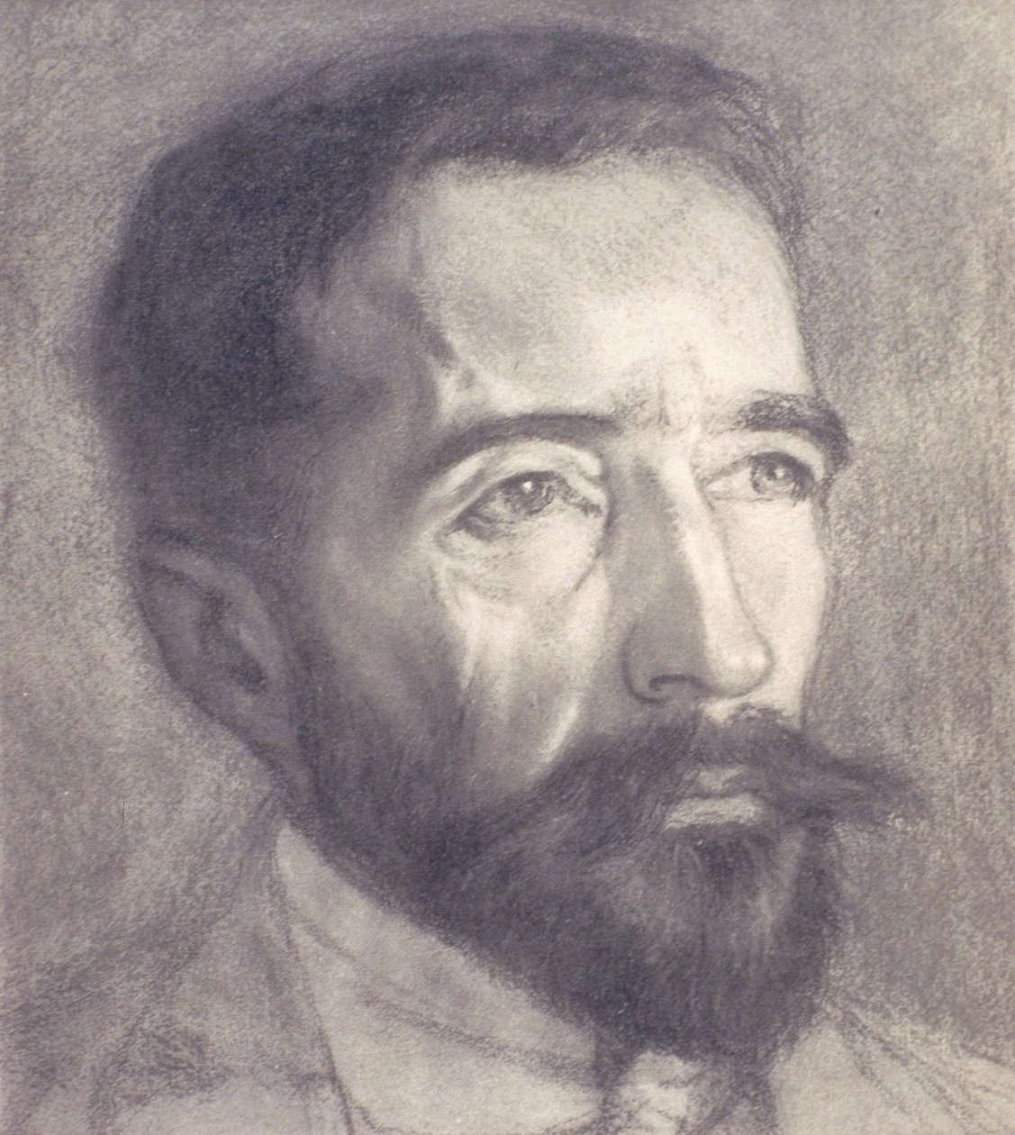 Retrato de Joseph Conrad (1857-1924) (litografía) de William Rothenstein