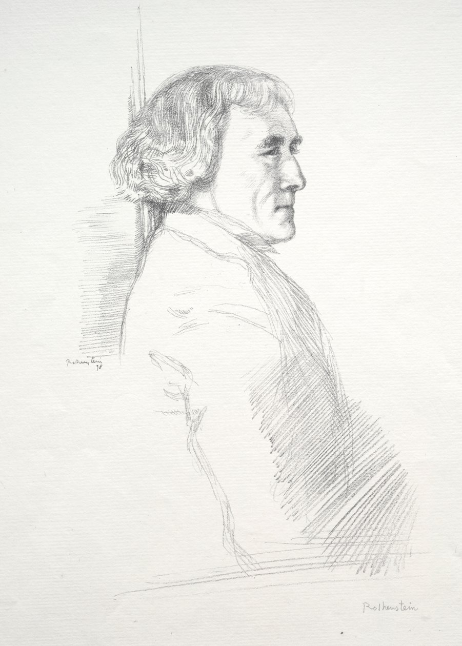 Sir Henry Irving de William Rothenstein