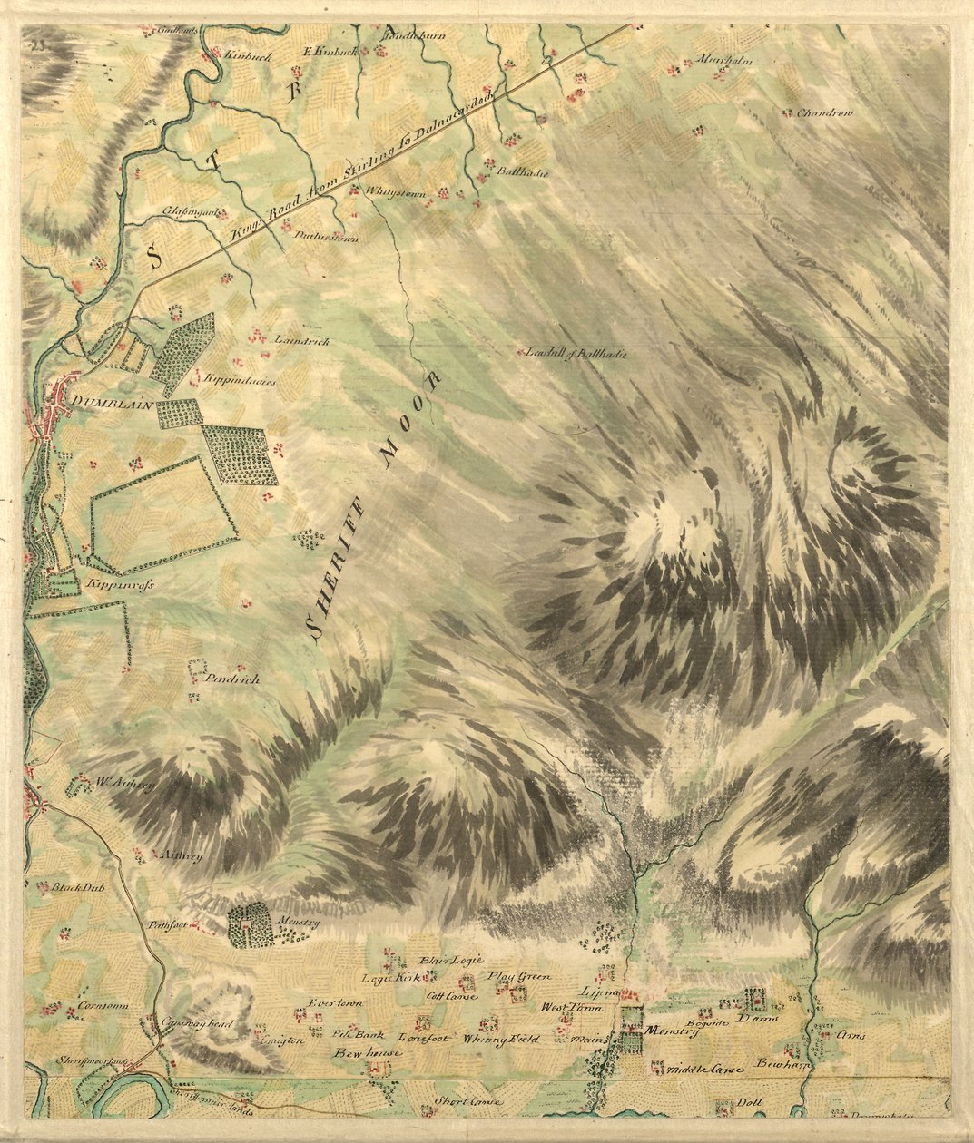 Roy Military Survey of Scotland de William Roy