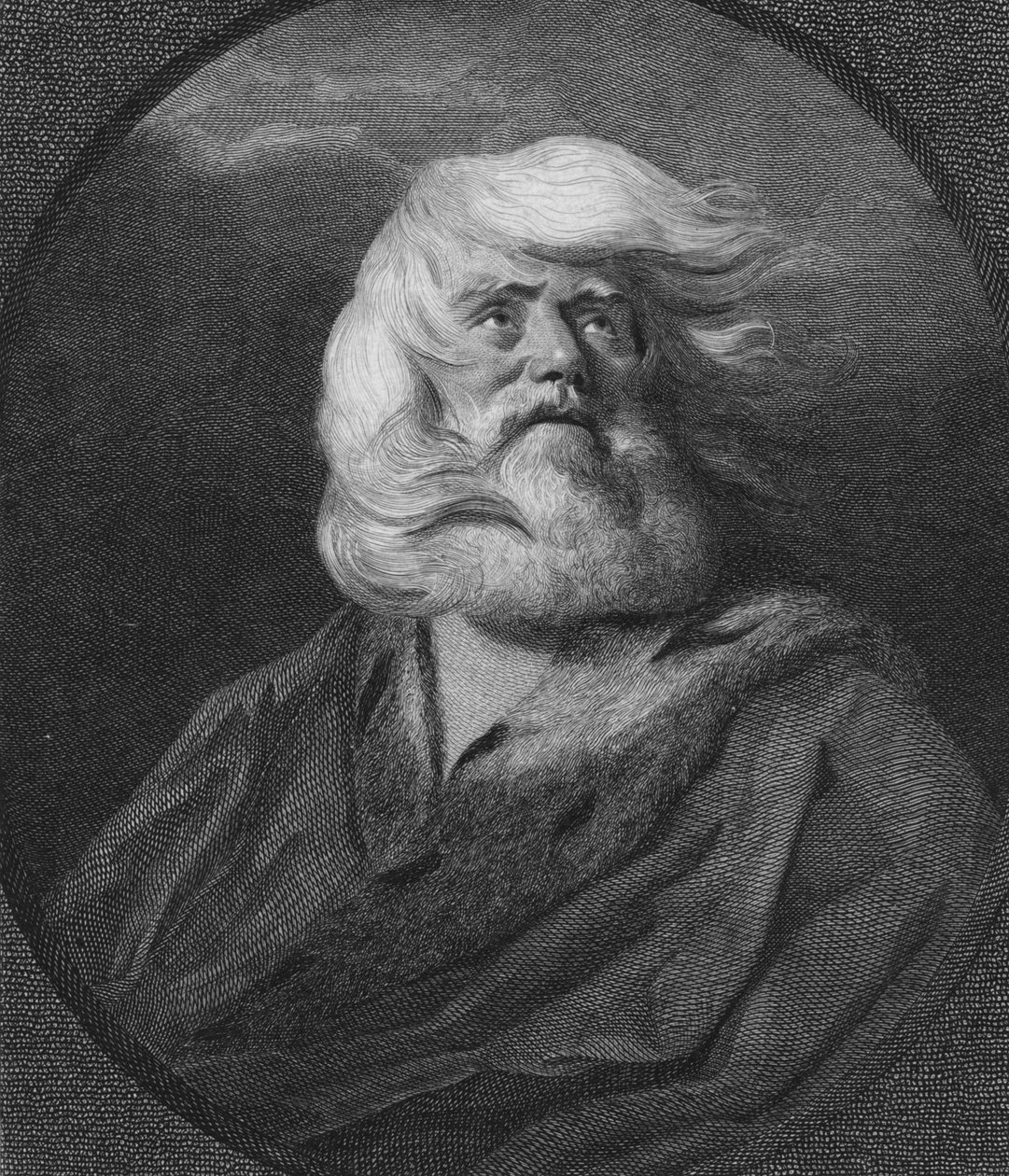 Rey Lear, c1800 de William Sharp