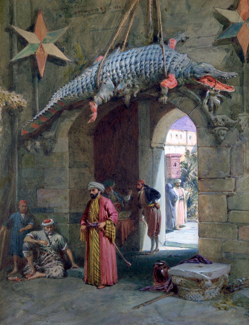 Un portal en El Cairo de William Crimea Simpson