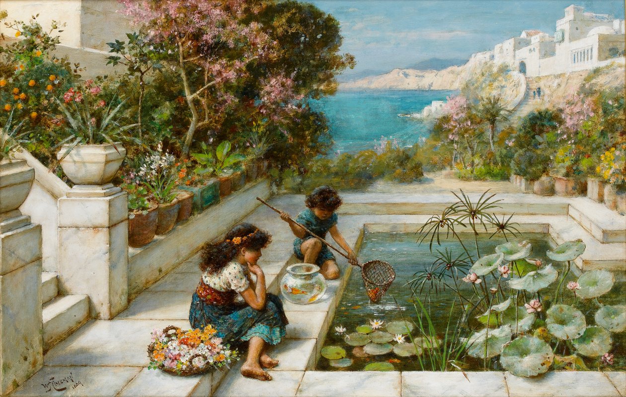 Horas doradas en tiempos antiguos, 1889 de William Stephen Coleman