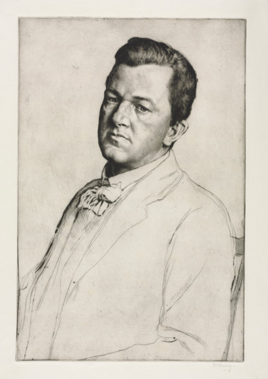 Sir Charles Holroyd, 1909 de William Strang