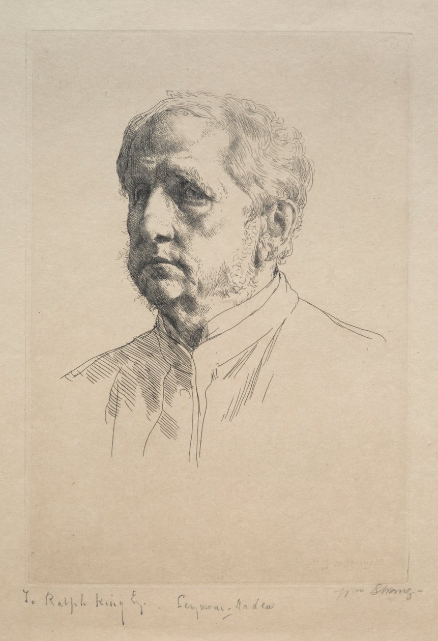 Sir Francis Seymour Haden de William Strang