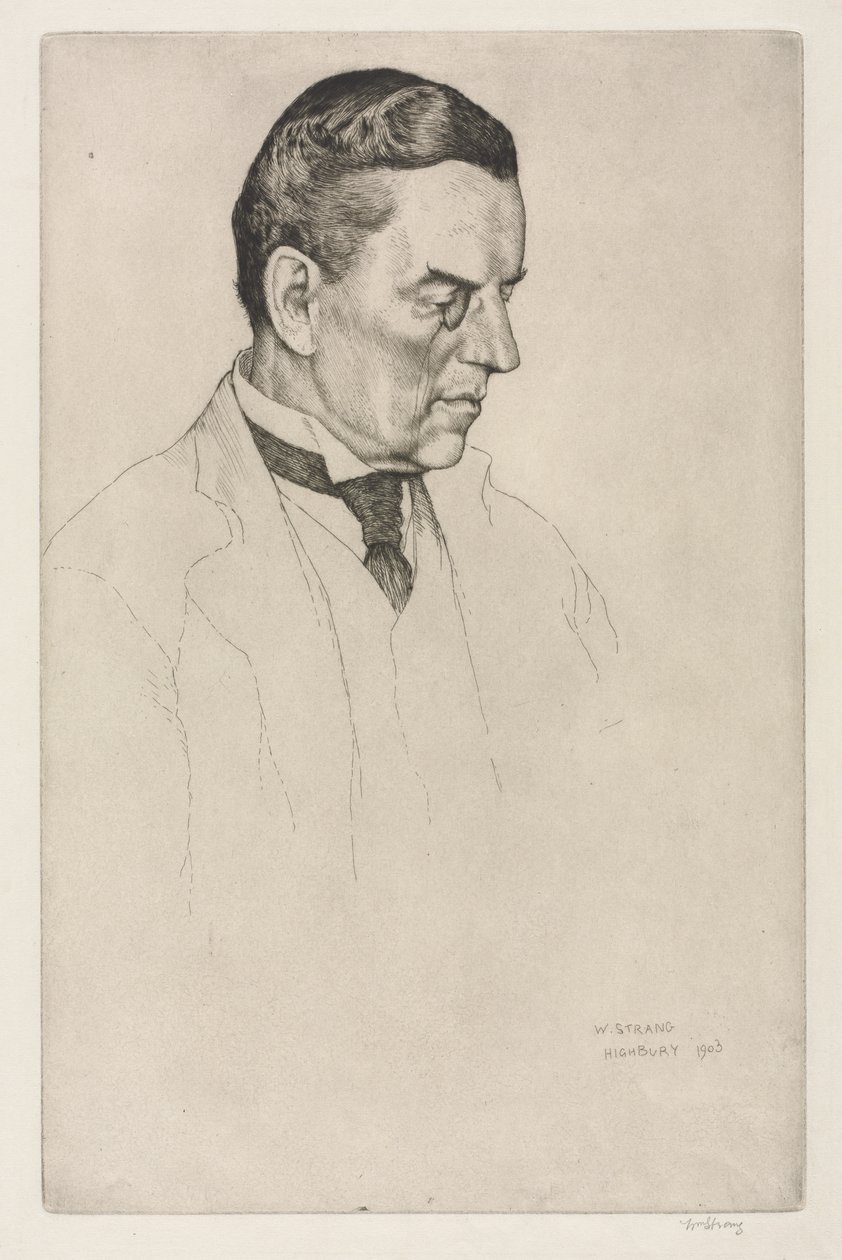 El honorable Joseph Austen Chamberlain de William Strang