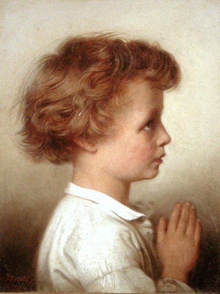En oración de William Strutt