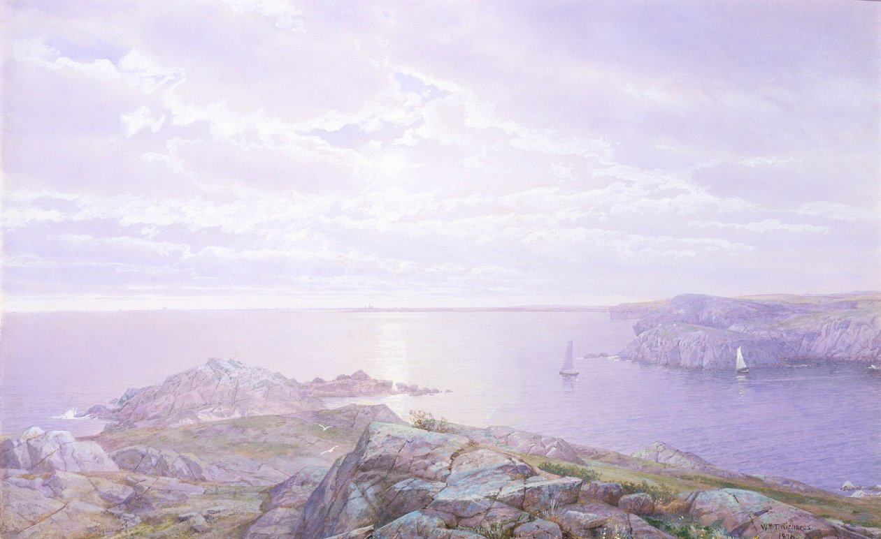 Cala Rocosa de William Trost Richards