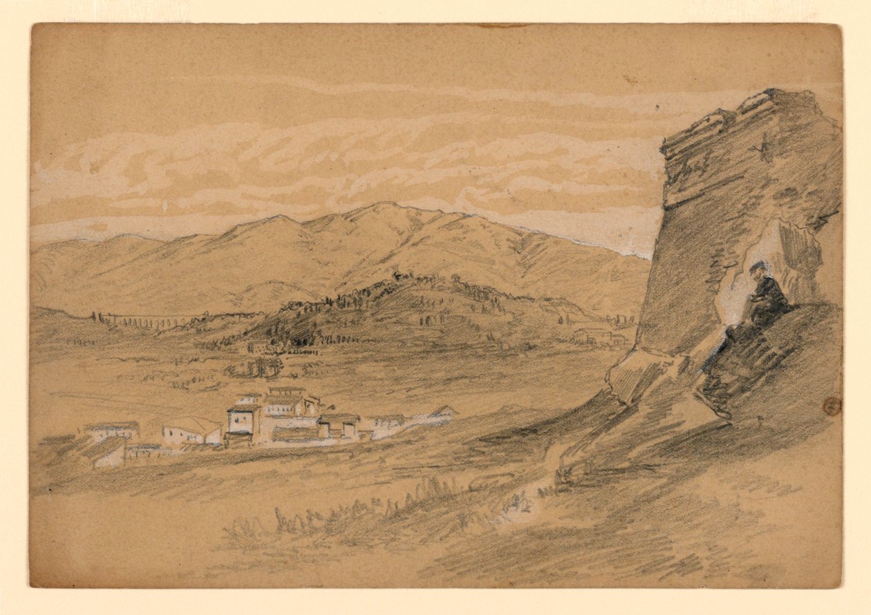 Estudio de Paisaje de William Trost Richards