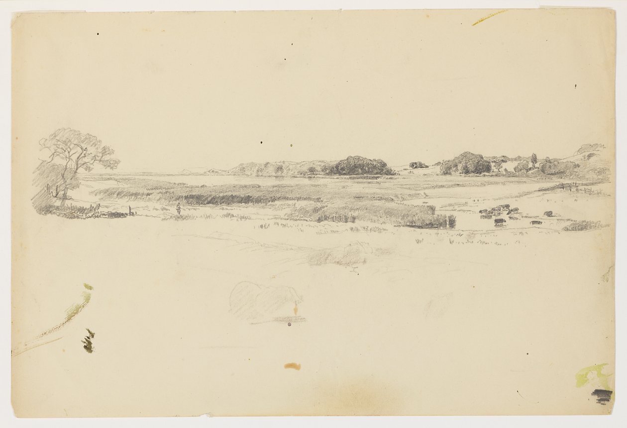 Estudio de la costa, Rhode Island de William Trost Richards