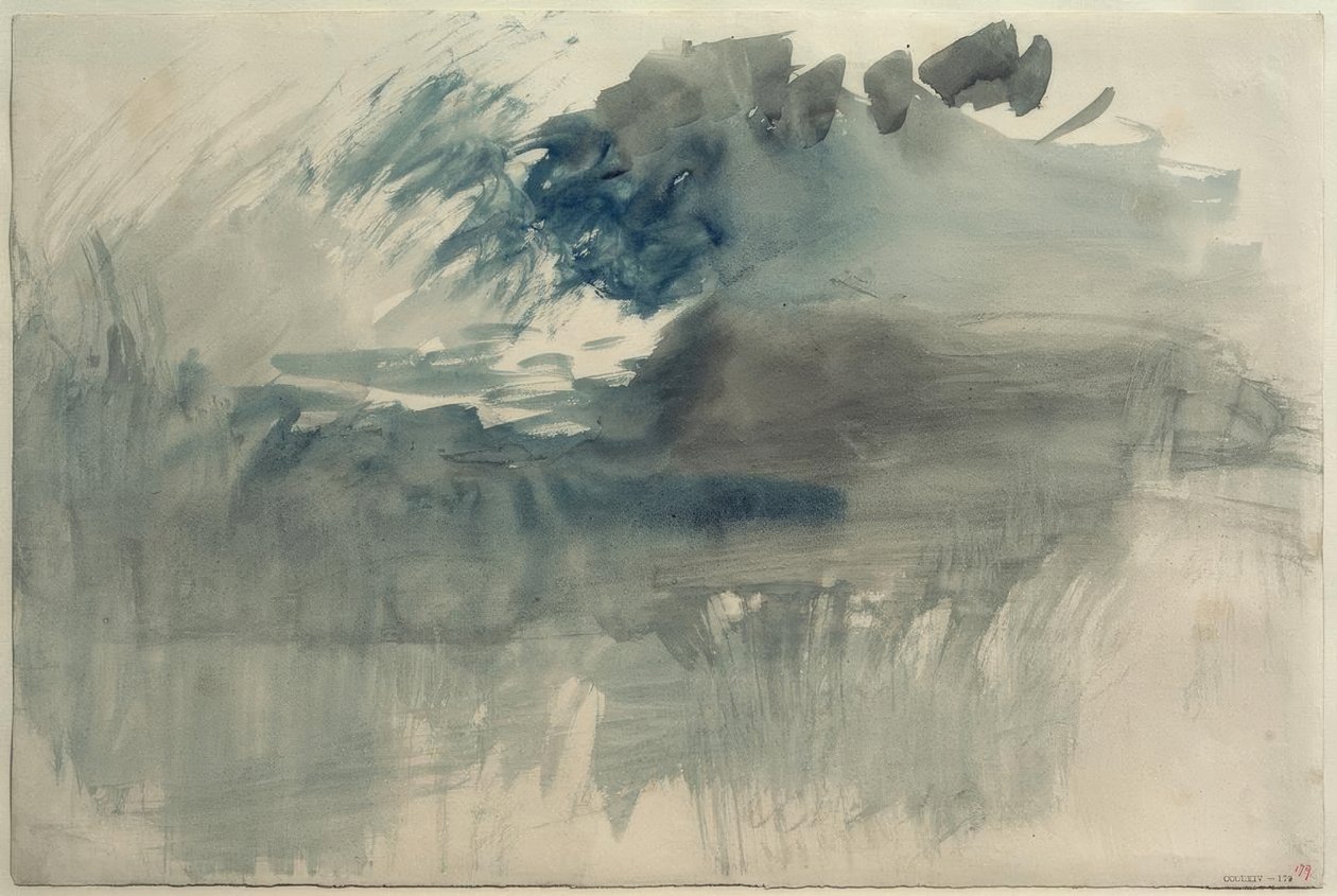Una tormenta sobre el Rigi de Joseph Mallord William Turner