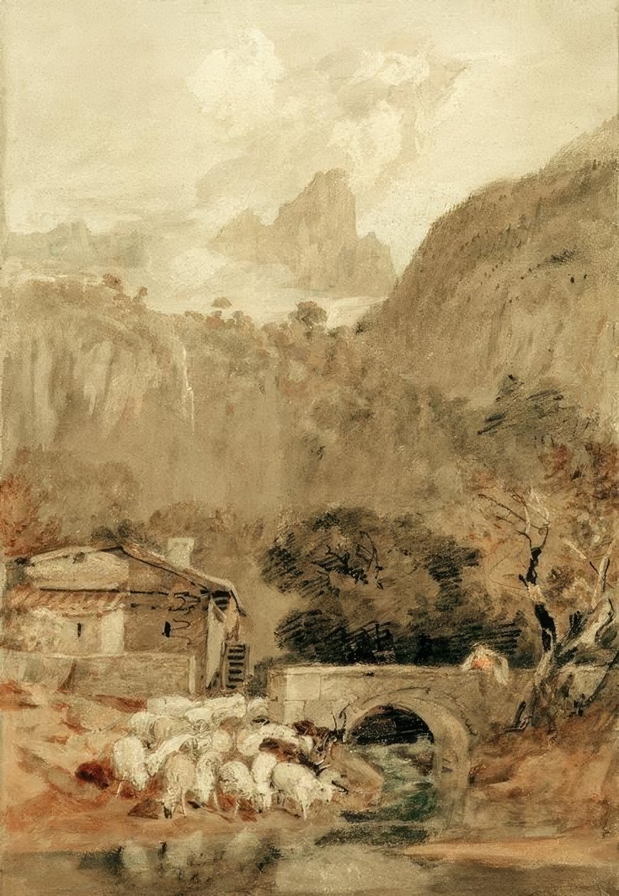 Aiguillette desde el valle de Cluse de Joseph Mallord William Turner