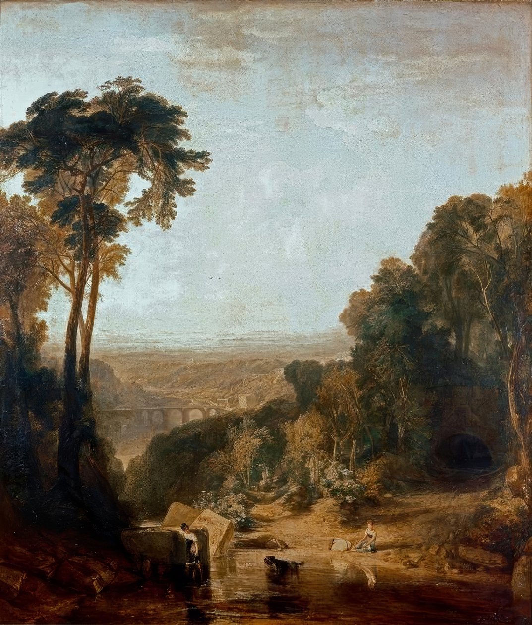 Cruzando el arroyo de Joseph Mallord William Turner