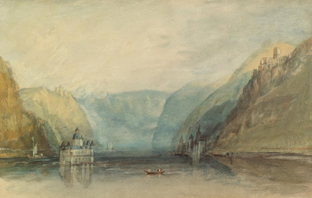 El Palatinado en Kaub de Joseph Mallord William Turner