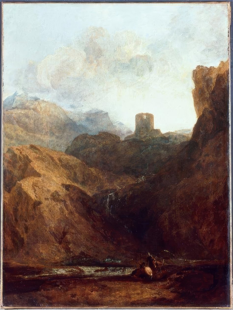 Castillo de Dolbadarn de Joseph Mallord William Turner