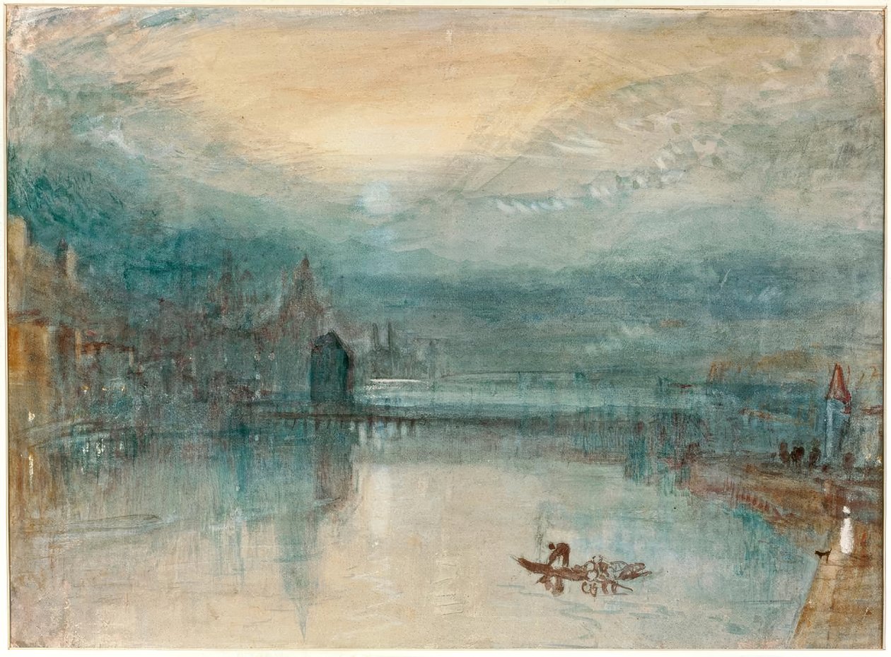 Lucerna a la luz de la luna de Joseph Mallord William Turner