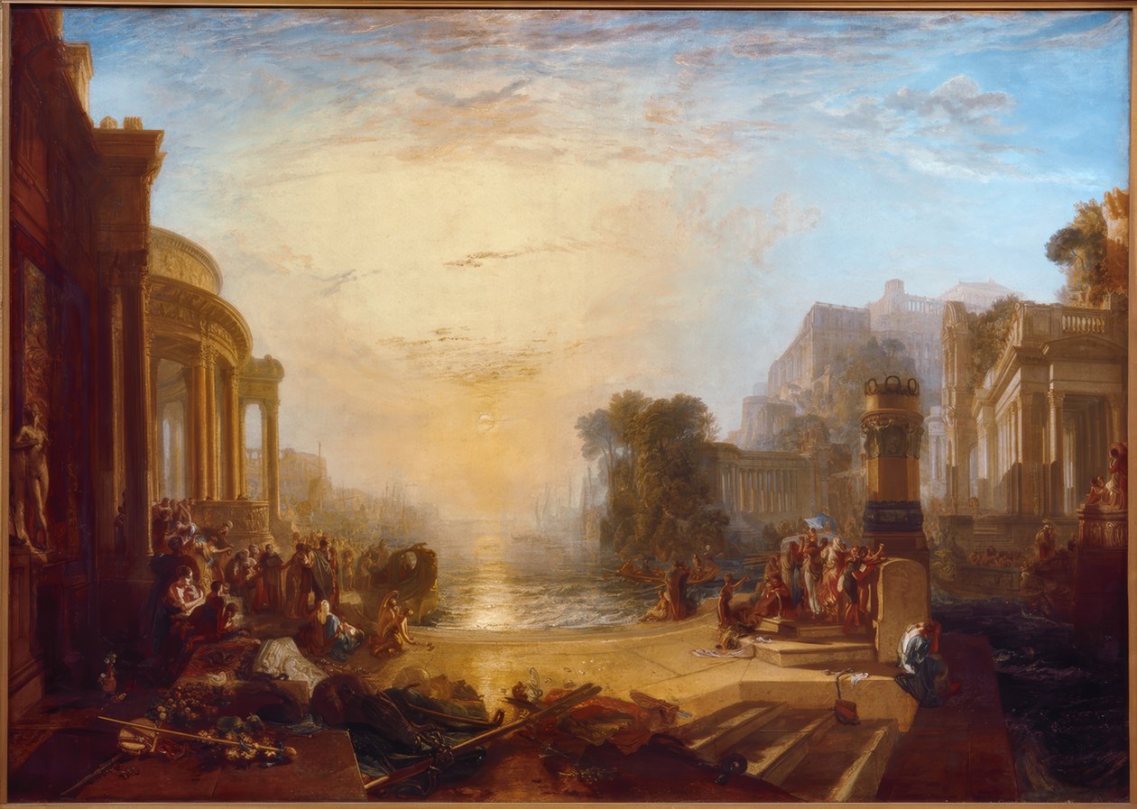 El declive del Imperio Cartaginés de Joseph Mallord William Turner