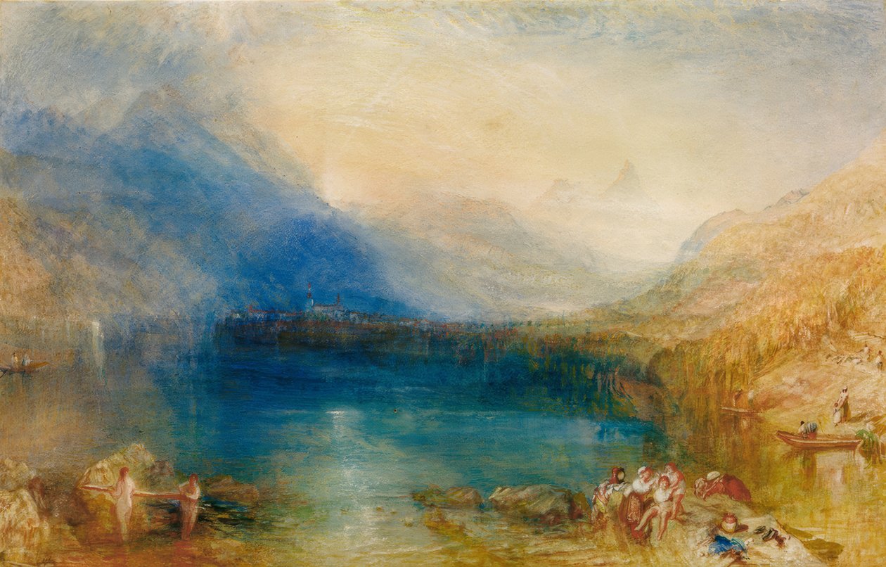 El lago de Zug: temprano en la mañana de Joseph Mallord William Turner