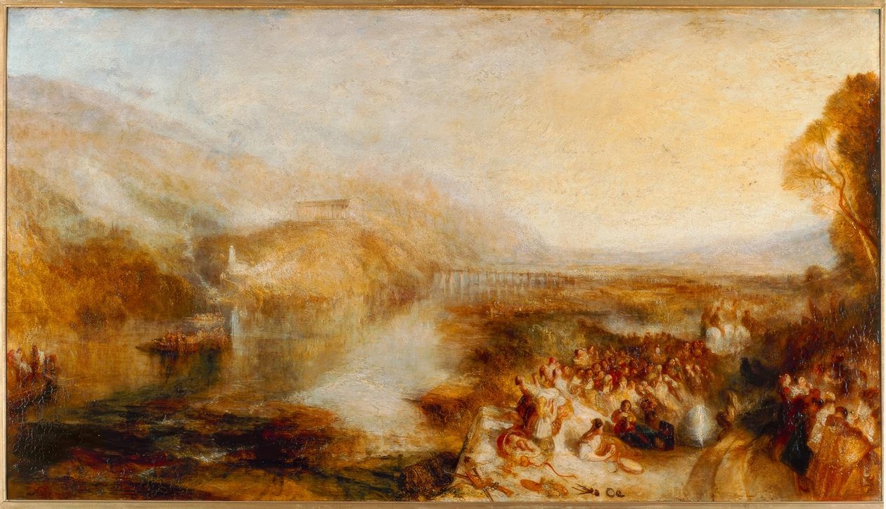 La apertura del Walhalla de Joseph Mallord William Turner