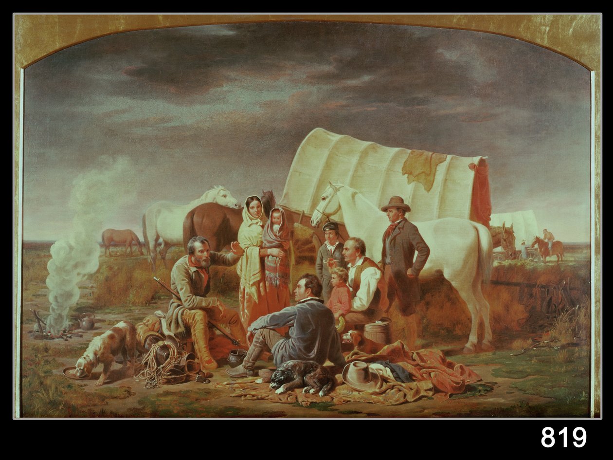 Consejo en la pradera de William Tylee Ranney