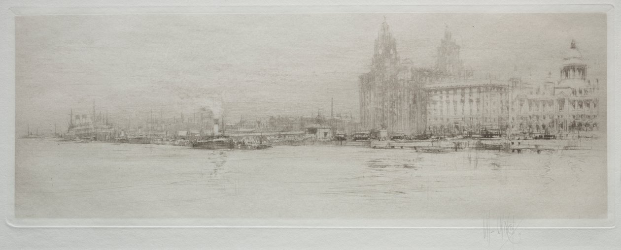 Arterias de Gran Bretaña: El Mersey de William Walcot