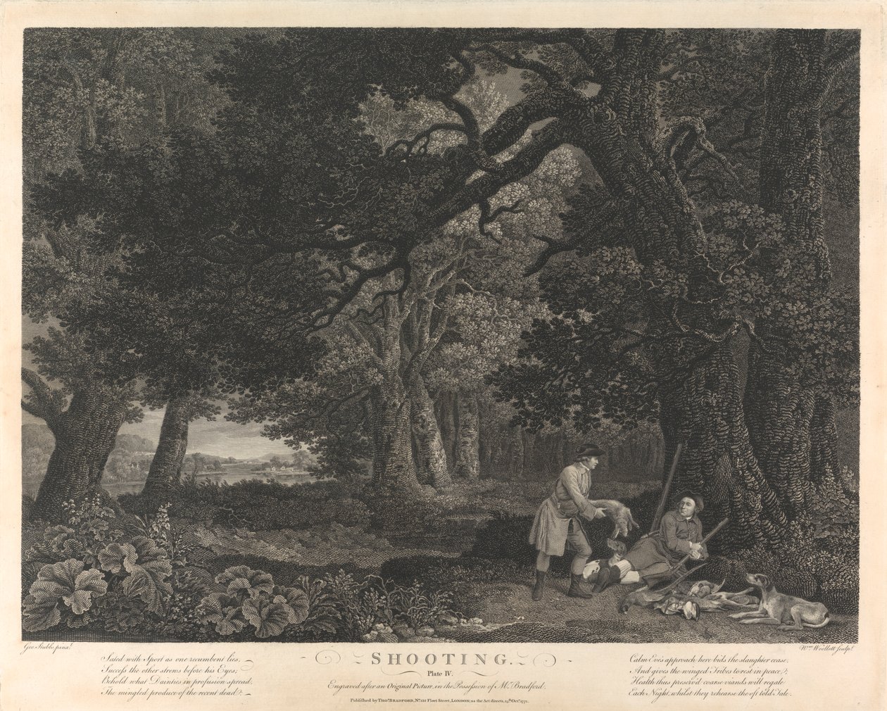 Rodaje, Placa IV de William Woollett
