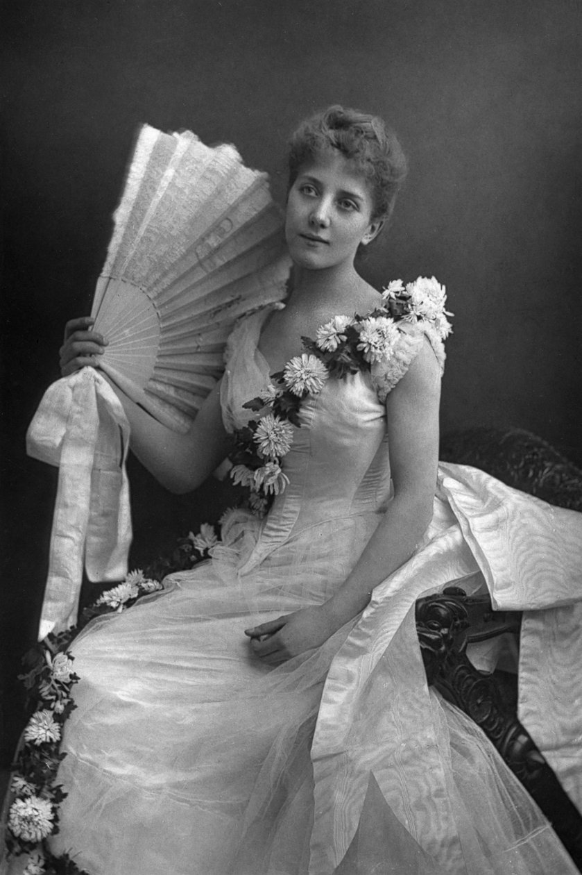 Maude Millett, actriz, 1890 de William and Daniel Downey