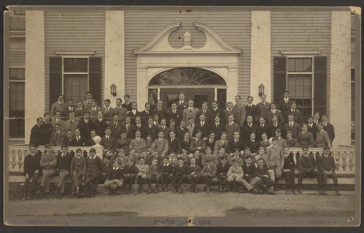Escuela Pomfret, 1904 de Willis G.C. Kimball
