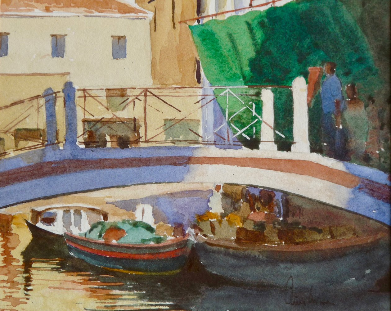 452 Atardecer - Ponte dei Pugni de Wilson Clive