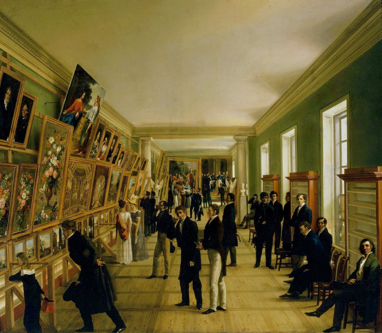 Exposición de bellas artes en Varsovia en 1828 de Wincenty Kasprzycki
