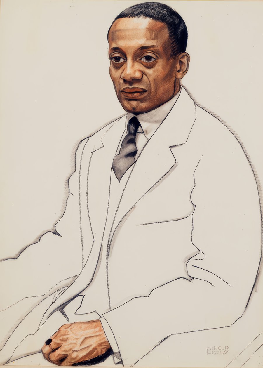Alain Leroy Locke de Winold Reiss