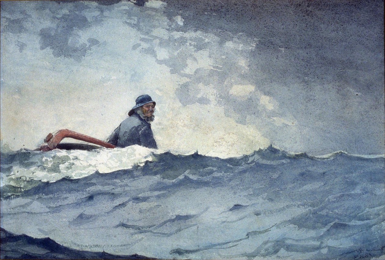 Un oleaje del océano de Winslow Homer