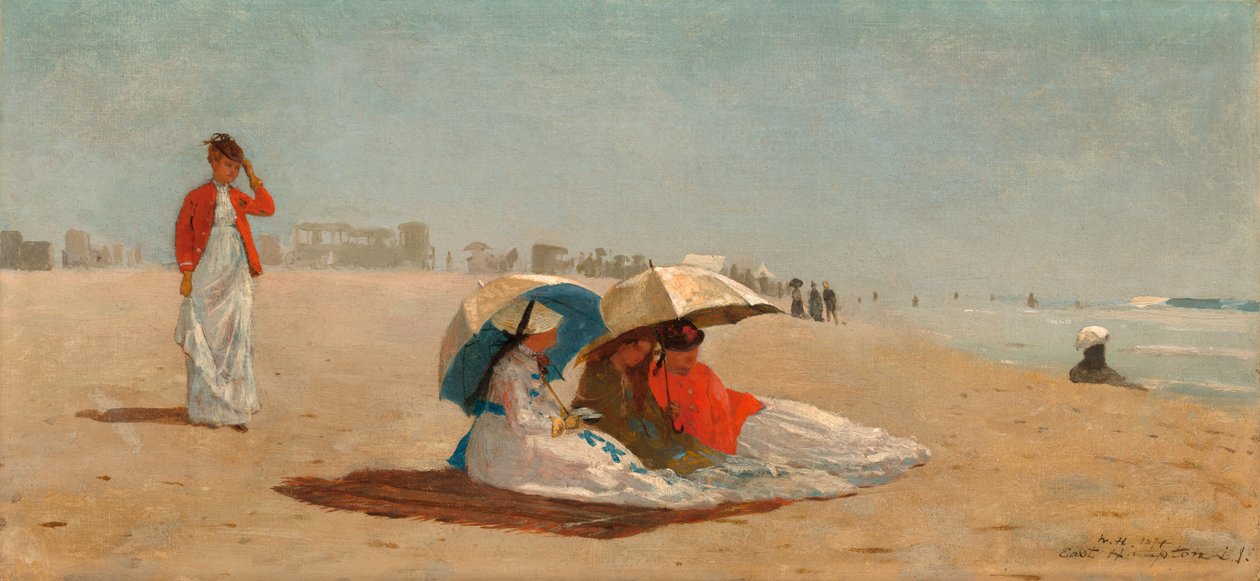 Playa de East Hampton, Long Island de Winslow Homer