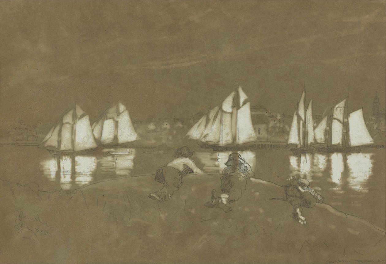 Puerto de Gloucester de Winslow Homer