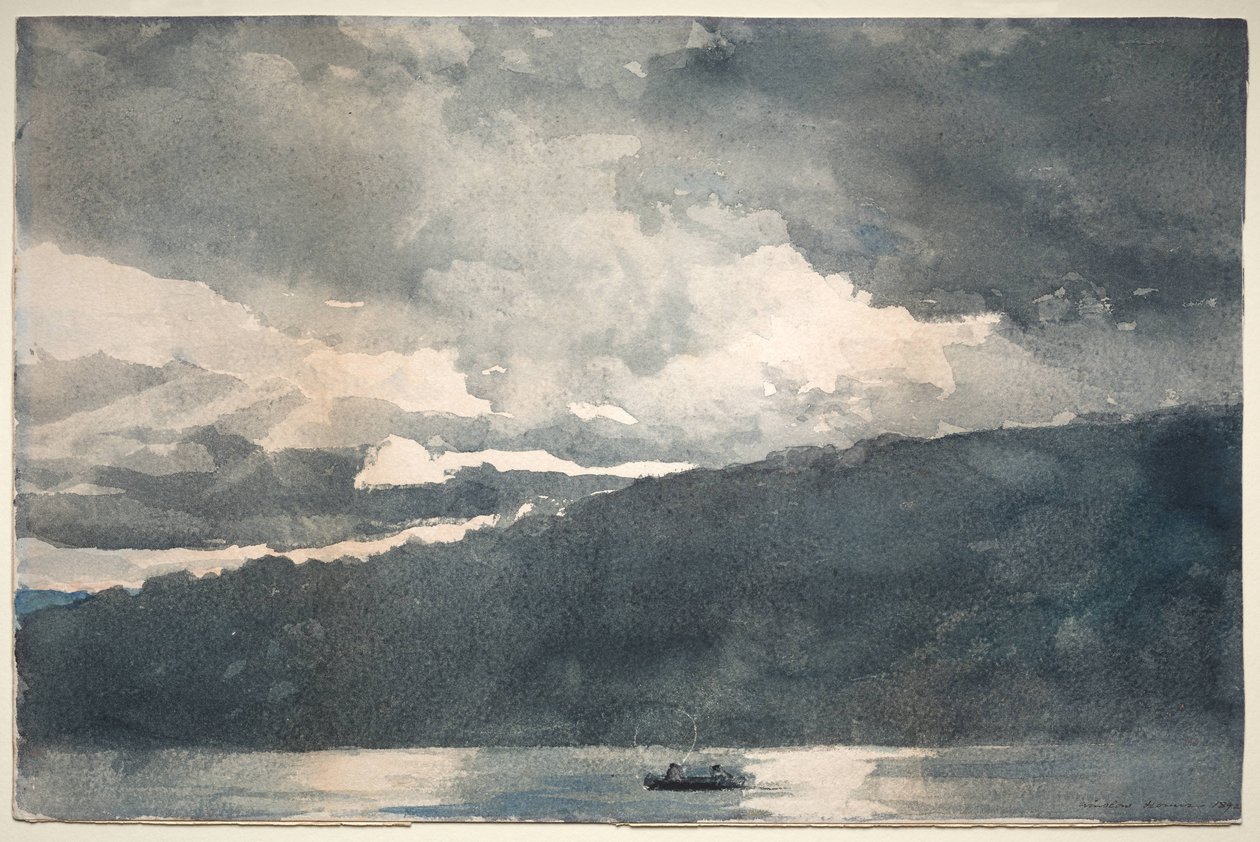 Lago Mink, Adirondacks de Winslow Homer