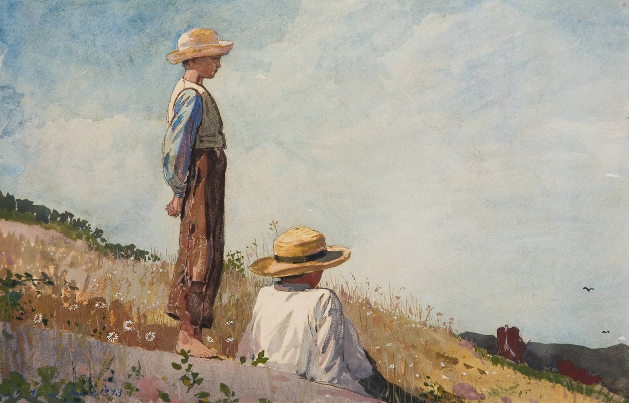 El chico azul de Winslow Homer