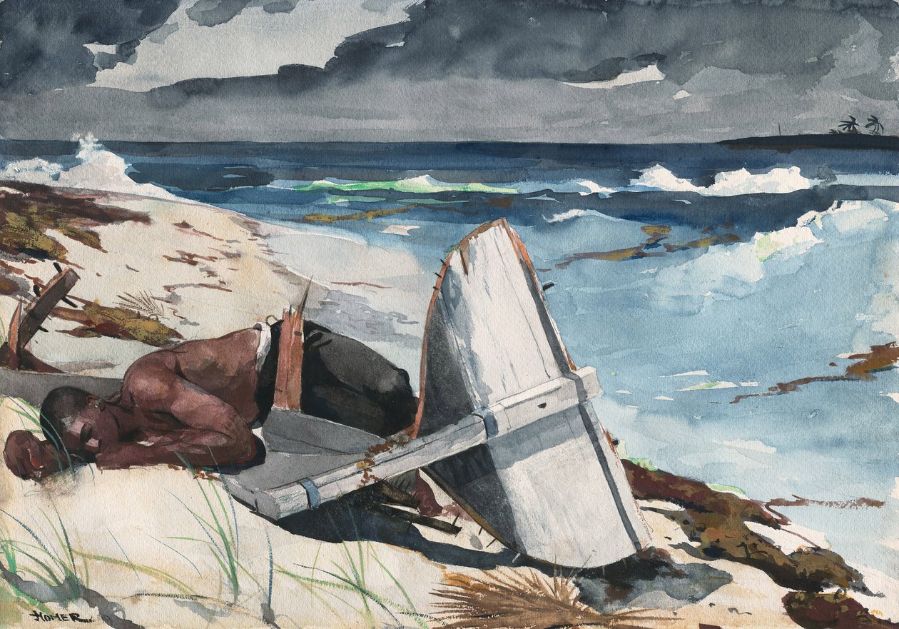 Después del Huracán, Bahamas, 1899 de Winslow Homer
