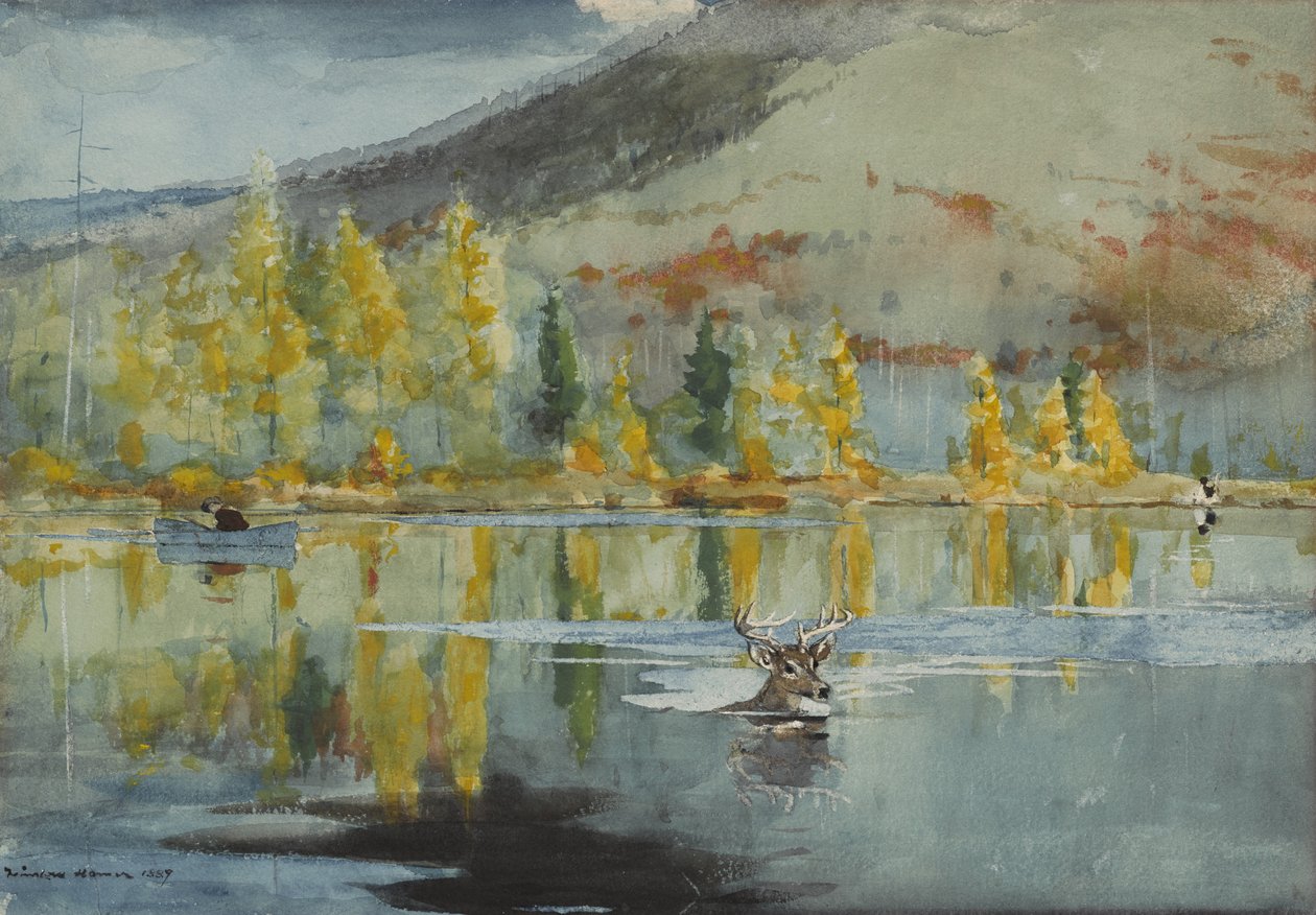 Un Día de Octubre de Winslow Homer