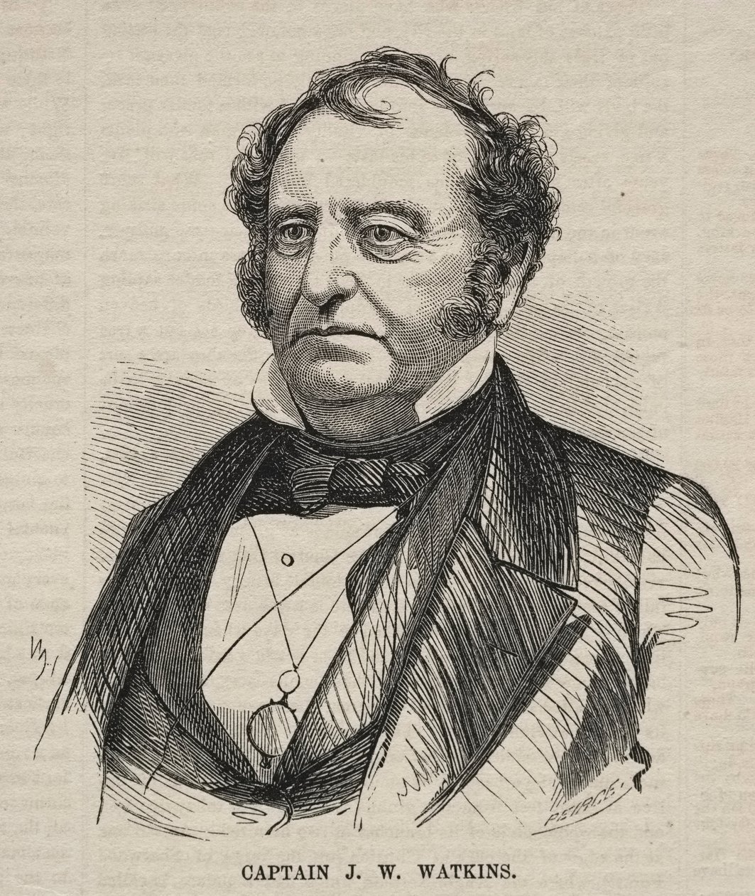 Capitán J. W. Watkins, 1857 de Winslow Homer