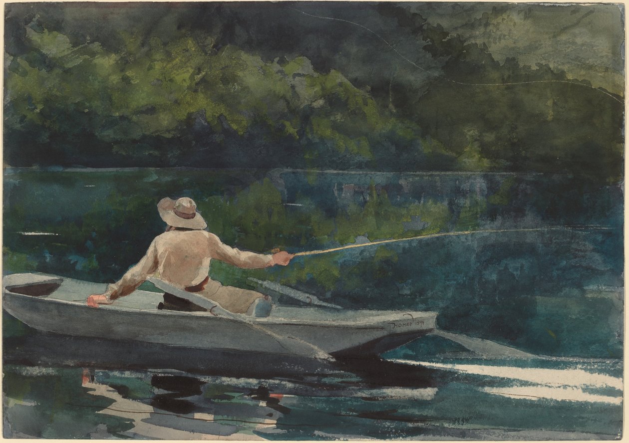 Lanzamiento, Número Dos, 1894 de Winslow Homer
