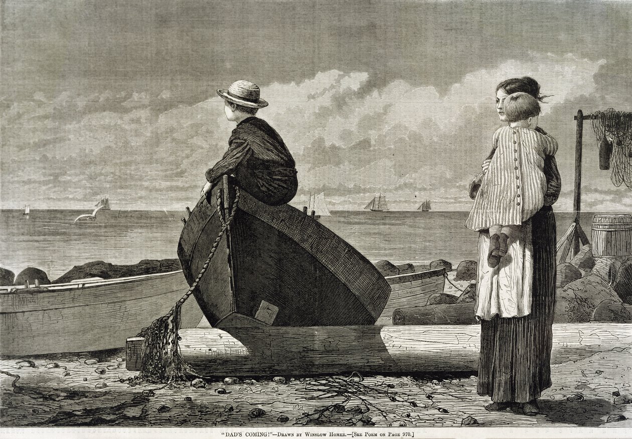 Viene papá de Winslow Homer