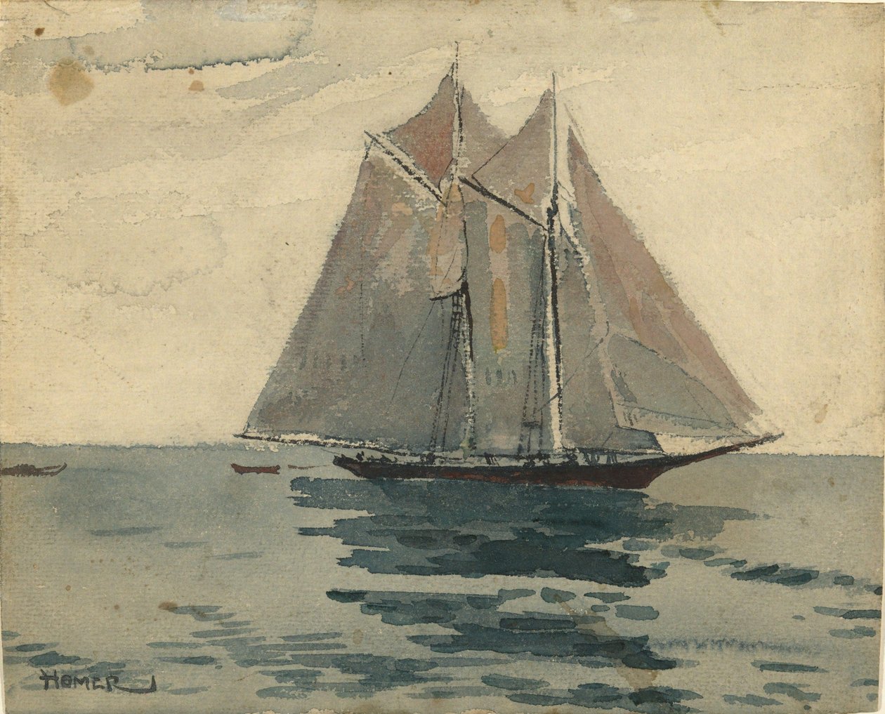 Goleta de Gloucester de Winslow Homer