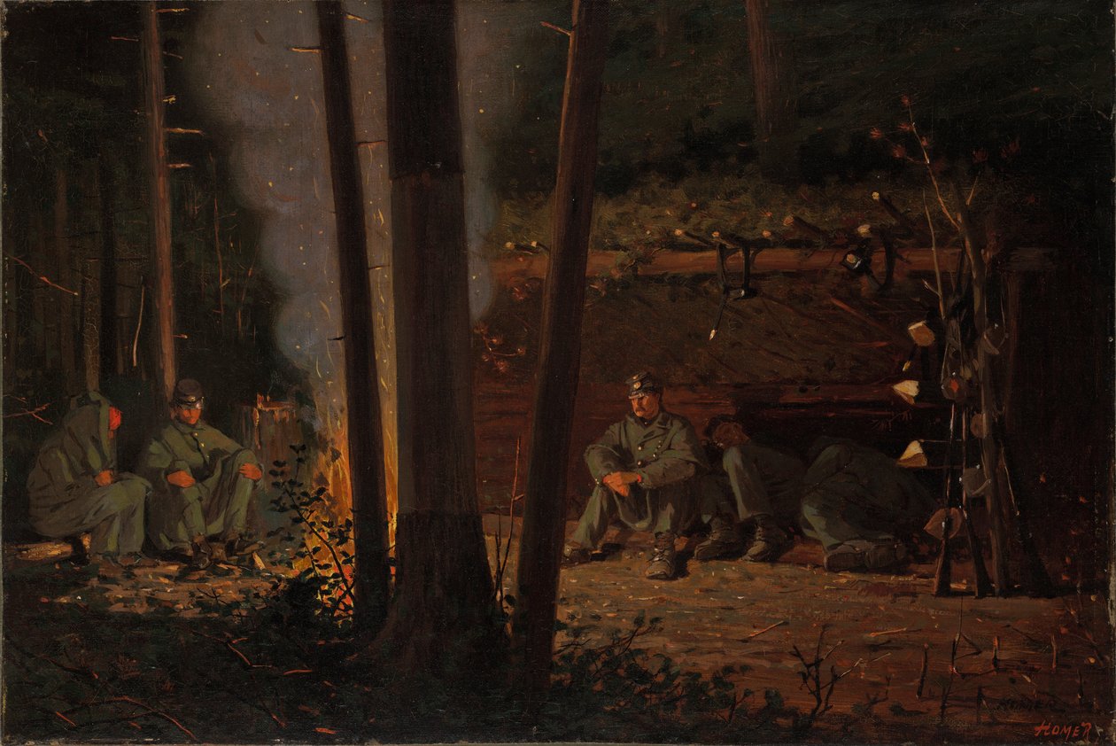 Frente a Yorktown de Winslow Homer